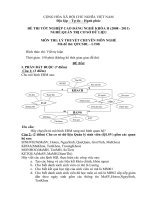 đáp án + đề thi lí thuyết tốt nghiệp khóa 2 - quản trị cơ sở dữ liệu - mã đề thi qtcsdl - lt (8)