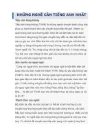 NHỮNG NGHỀ CẦN TIẾNG ANH NHẤT potx