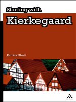STARTING WITH KIERKEGAARD docx