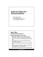 Quản trị thành tích pot