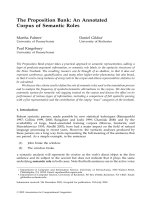 The Proposition Bank: An Annotated Corpus of Semantic Roles pdf