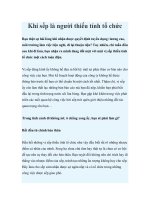 Khi sếp là người thiếu tính tổ chức pptx