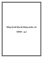 Đồng bộ dữ liệu hệ thống media với XBMC –p.2 pptx