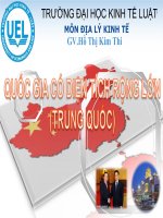 Đặc điểm tự nhiên và xã hội Trung Quốc doc