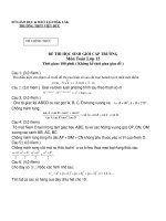 Đề Thi Học Sinh Giỏi Lớp 12 Toán 2013 - Phần 1 - Đề 9 pot