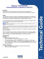 profbus DP communication to siemens S7-300 PLC