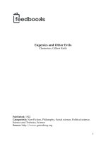 Eugenics and Other Evils pot