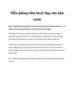 Mẫu phòng tắm tuyệt đẹp cho nhà vườn doc