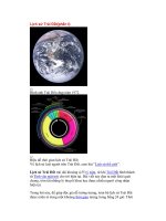 Lịch sử Trái Đất (phần I) pdf