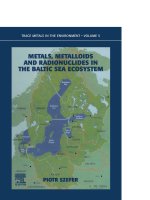 Metals, Metalloids and Radionuclides in the Baltic Sea Ecosystem docx