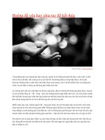 buông để yêu hay chia tay để kết thúc