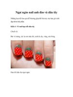 Ngọt ngào nail anh đào và dâu tây docx