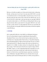 Internet không dây dựa trên kỹ thuật dịch vụ phân phối đa điểm theo vùng LMDS docx
