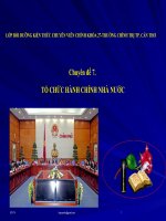 Tổ chức hành chính nhà nước pdf