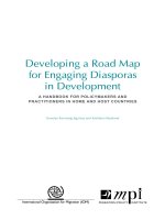 Developing a Road Map for Engaging Diasporas in Development potx