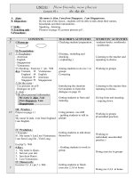 UNIT 01 : New friends, new places doc