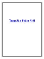 Tung Sản Phẩm Mới pptx