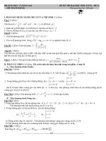 đề tham khảo ôn thi đại học môn toán đề (21)