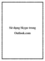 Sử dụng Skype trong Outlook.com pdf