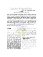 Sản xuất bí đỏ - Tiềm năng và thách thức pptx