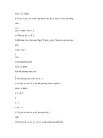 Đề Thi Đại Học Toán Học 2013 - Đề 1 docx