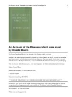 An Account of the Diseases which were most frequent in the British military hospitals in Germany pptx