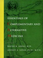 Essentials of Complementary and Alternative Medicine pot
