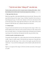 7 lợi ích sức khỏe “đáng nể” của hải sản pptx