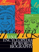 U•X•L ENCYCLOPEDIA OF WORLD BIOGRAPHY docx