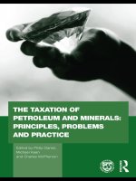 The Taxation of Petroleum and Minerals ppt