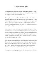 Ý nghĩa 12 con giáp pdf