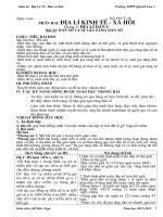 giáo án địa lí lớp 10