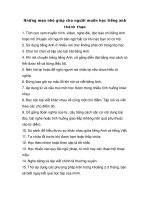 Những mẹo nhỏ giúp cho người muốn học tiếng anh thành thạo pptx