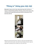 “Phóng to” không gian chật chội docx