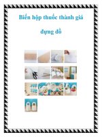 Biến hộp thuốc thành giá đựng đồ docx