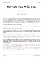 Sự Tích Hoa Mẫu Đơn pot