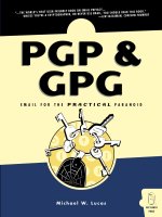 pgp & gpg - email for the practical paranoid
