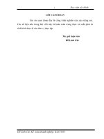 Kế toán nguyên vật liệu Công ty TNHH bao bì Ngọc Thúy