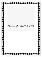 Nguồn gốc của Thần Tài pptx