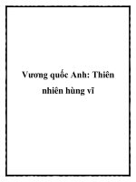 Vương quốc Anh: Thiên nhiên hùng vĩ pot