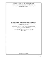 Ứng dụng tin học trong thi công pptx