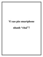 Vì sao pin smartphone nhanh “chai”? pdf