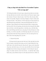 Công cụ chụp ảnh màn hình Free Screenshot Capture “Tất cả trong một” potx