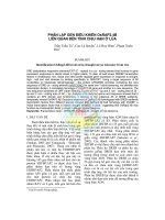 Phân lập gen điều khiển OsRAP2.4B liên quan đến tính chịu hạn ở lúa potx