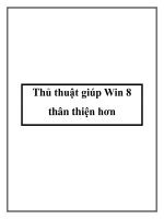 Thủ thuật giúp Win 8 thân thiện hơn pdf
