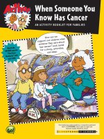 When Someone You Know Has Cancer: AN ACTIVITY BOOKLET FOR FAMILIES pot