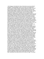 the changes in the narratots view of sonny