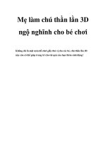Mẹ làm chú thằn lằn 3D ngộ nghĩnh cho bé chơi pdf