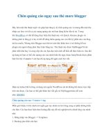 Chèn quảng cáo ngay sau thẻ more blogger pdf