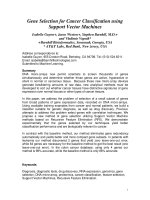 Gene Selection for Cancer Classification using Support Vector Machines pot